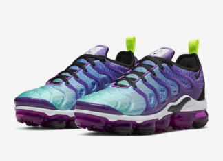 purple and turquoise vapormax