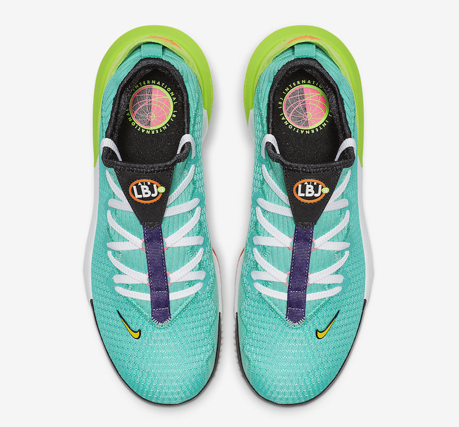 Nike LeBron 16 Low Air LBJ Hyper Jade CI2668-301 Release Date
