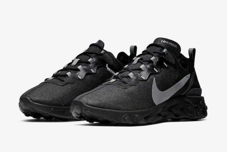 react element 55 black reflect