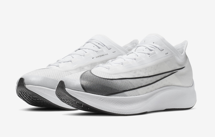 Nike Zoom Fly 3 White Black AT8240-100 Release Date