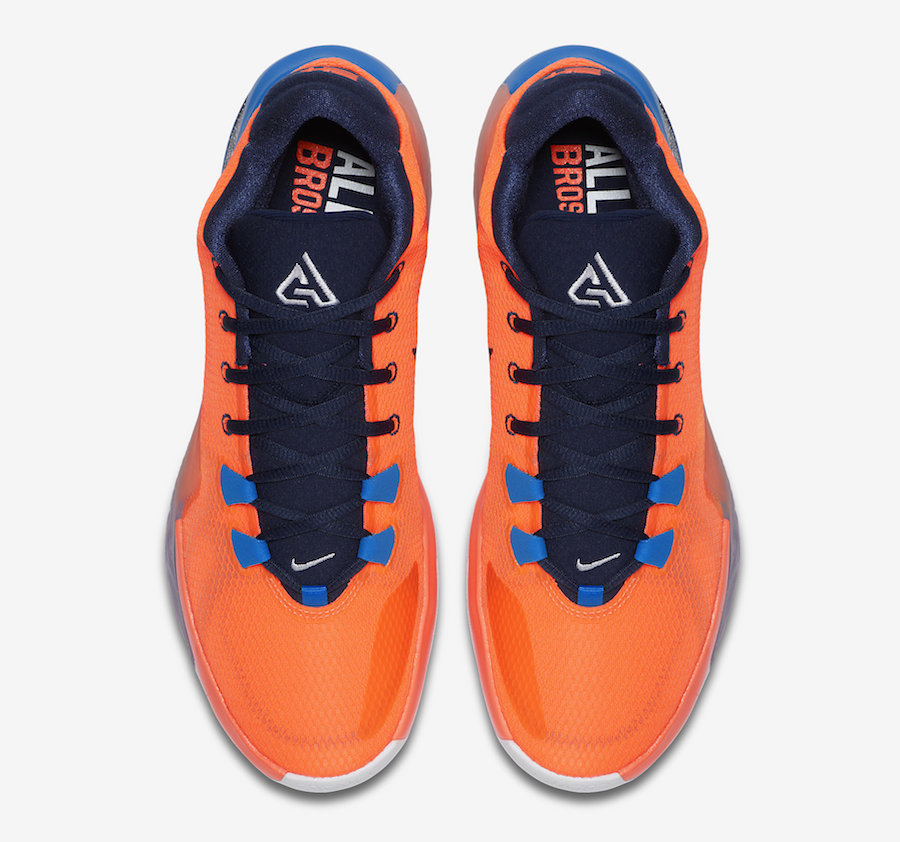 Nike Zoom Freak 1 Total Orange BQ5422-800 Release Date