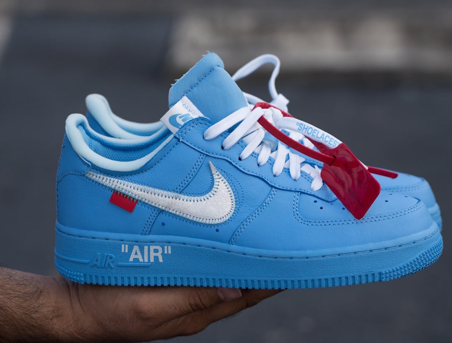 OffWhite Nike Air Force 1 Low MCA Blue Release Date SBD