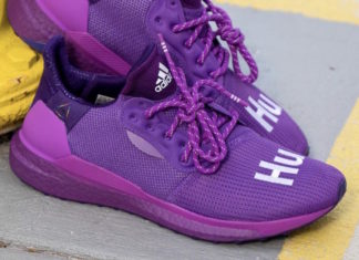 Pharrell Williams adidas Solar Hu Glide Purple Release Date