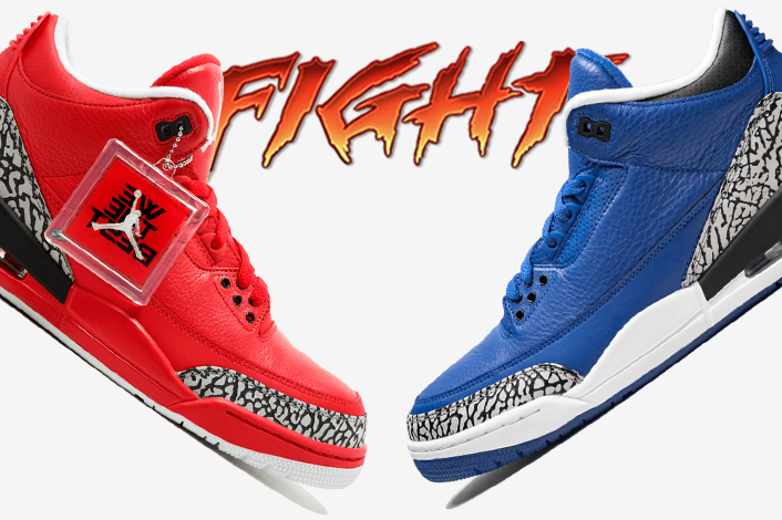 DJ Khaled Air Jordan 3 We The Best vs 