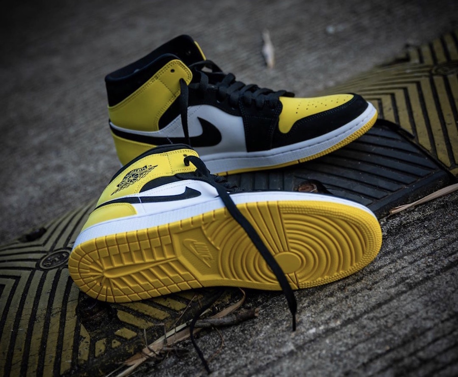 Air Jordan 1 Yellow Toe AR1020-700 Release Date Info-2 - Sneaker Bar ...