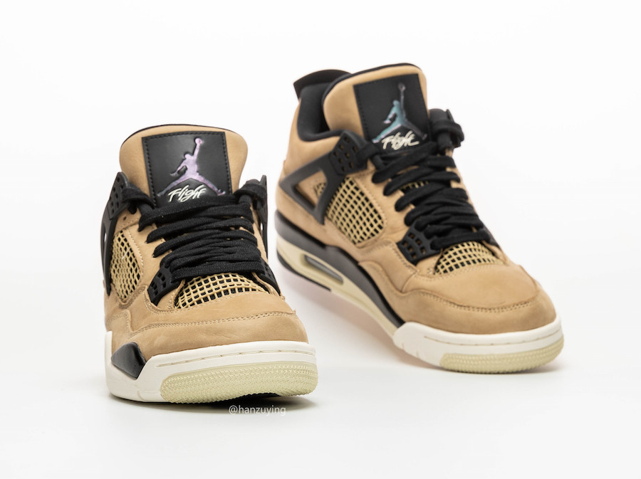 women's air jordan 4 mushroom