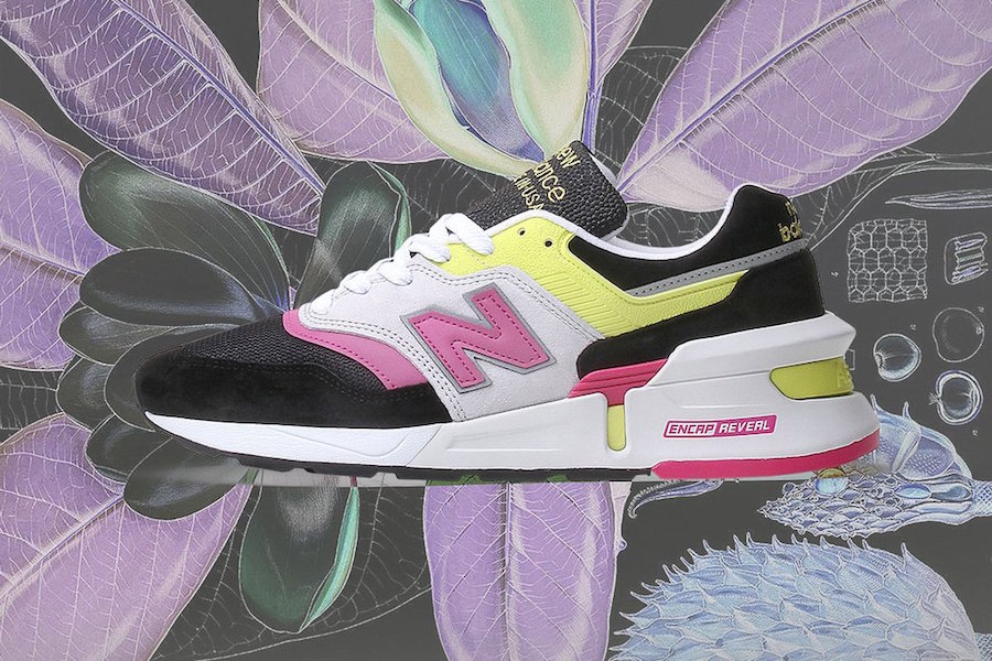 New Balance 997 Black Pink Neon Yellow 