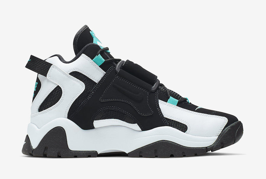 Nike Air Barrage Mid Black White Cabana AT7847-001 Release Date