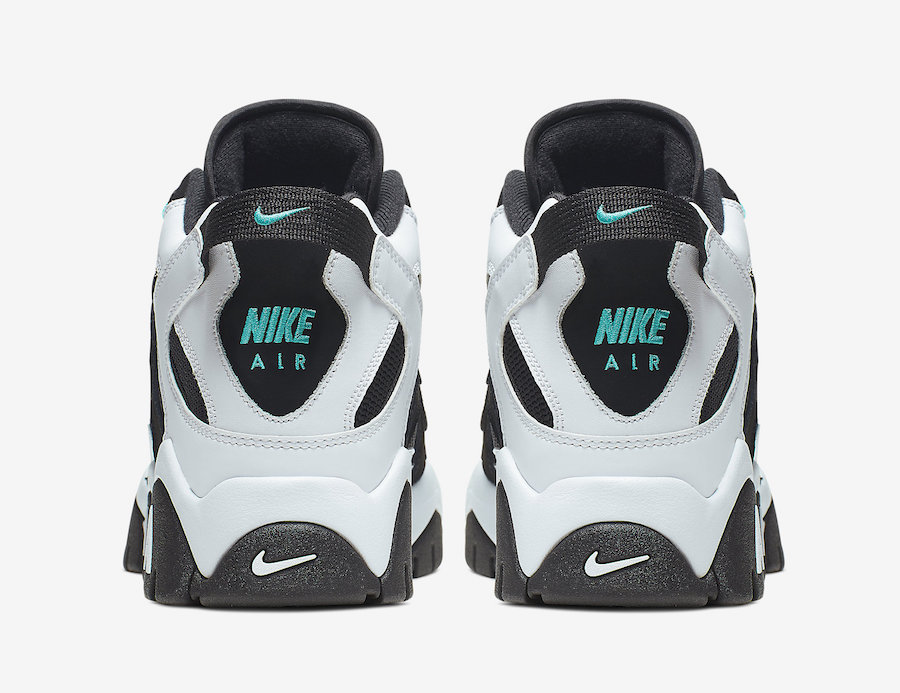 Nike Air Barrage Mid Black White Cabana AT7847-001 Release Date