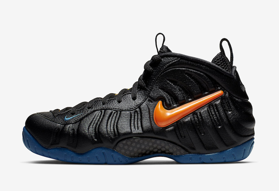 blue and black foamposites 2019