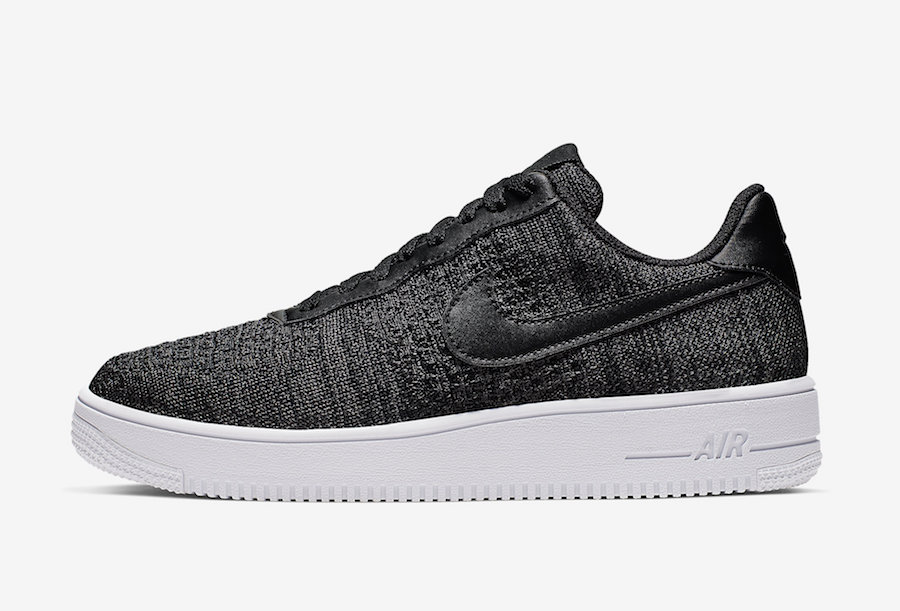 Nike Air Force 1 Flyknit 2.0 Black White CI0051-001 Release Date