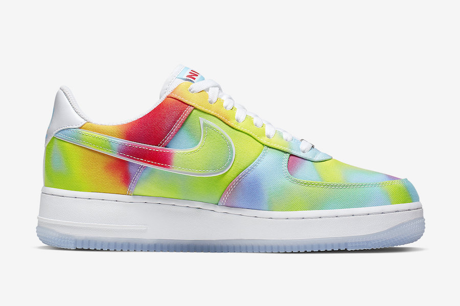 Nike Air Force 1 Low Tie-Dye Chicago CK0838-100 Release Date - SBD
