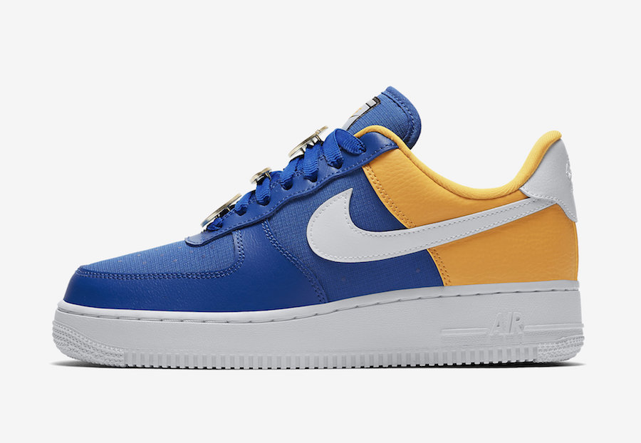 air force 1 yellow blue