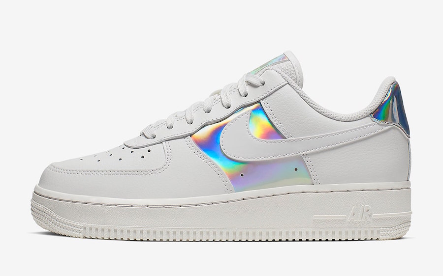 Nike Air Force 1 Low White Iridescent Pack CJ9704-100 Release Date