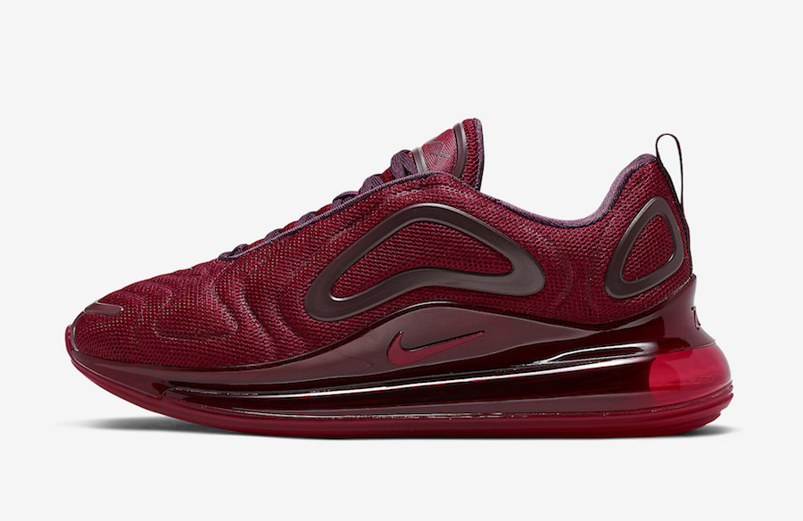 Nike Air Max 720 University Red Night Maroon AO2924-601 Release Date
