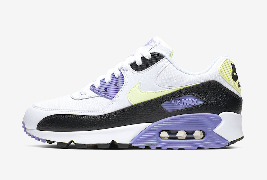 Nike Air Max 90 WMNS Barely Volt Purple 325213-142 Release Date