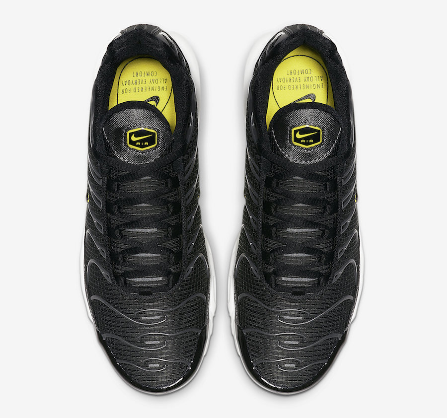 Nike Air Max Plus Black Active Yellow CN0142-001 Release Date