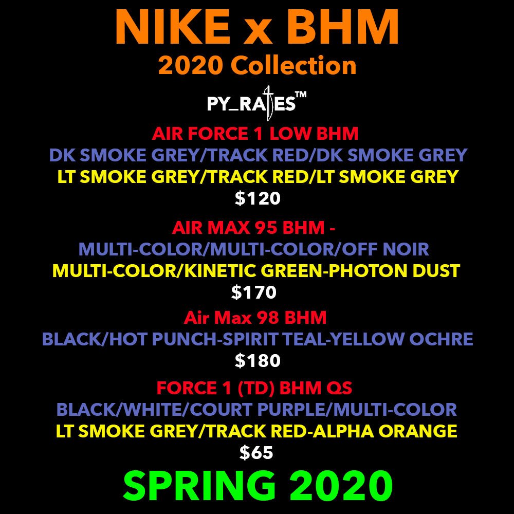 Nike BHM Black History Month 2020 Release Date