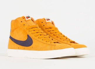 Nike Blazer Mid Vintage Releasing in Amber Rise and Grand Purple Nike Blazer Mid Vintage Amber Rise Grand Purple CJ9693-800 Release Date