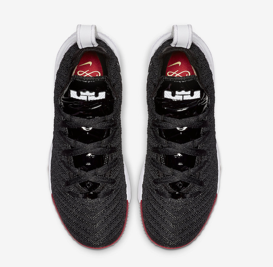 Nike LeBron 16 GS Bred AQ2465-016 Release Date