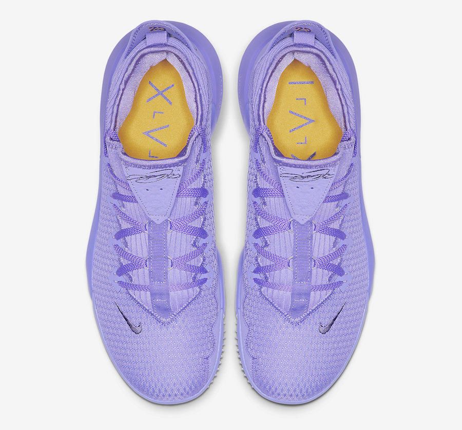 Nike LeBron 16 Low Purple CI2668-500 Release Date