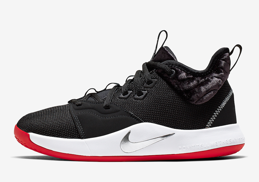 Nike PG 3 GS Velour AQ2462-016 Release Date