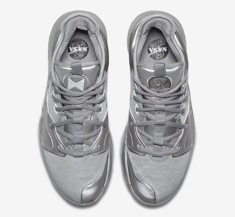 Nike PG 3 NASA Silver Reflective CI2667 