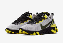 nike element 87 mens yellow