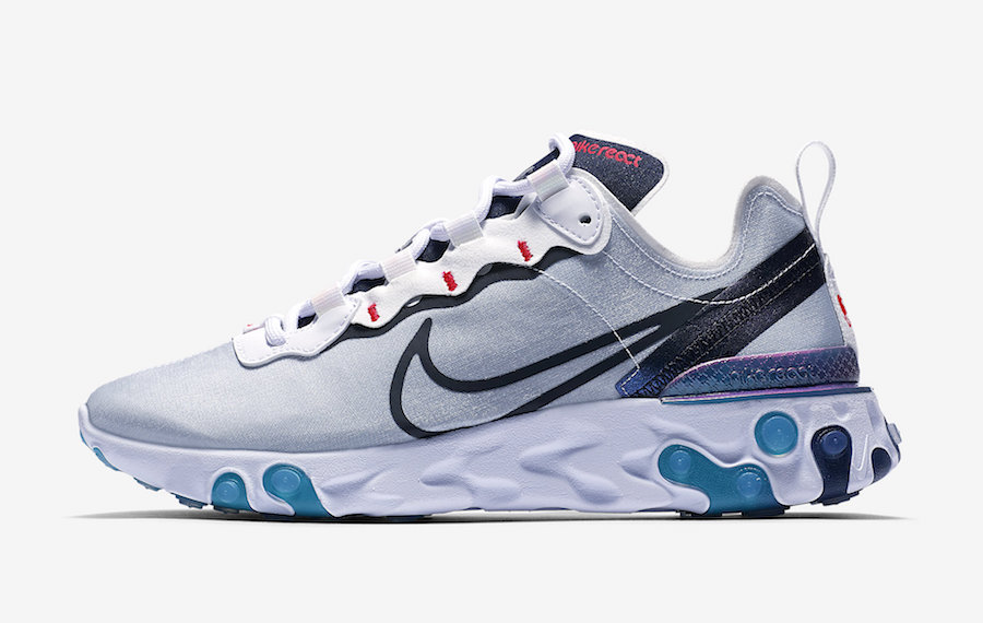 Nike React Element 55 Magpie CN5798-101 Release Date