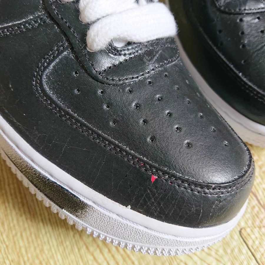 PEACEMINUSONE Nike Air Force 1 Low Black White Release Date
