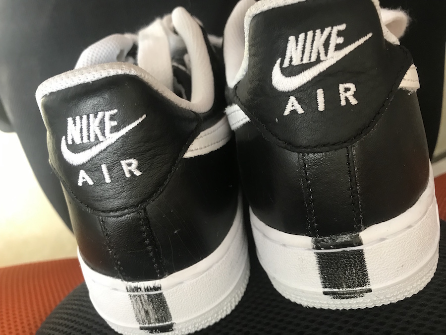 PEACEMINUSONE Nike Air Force 1 Low Black White Release Date