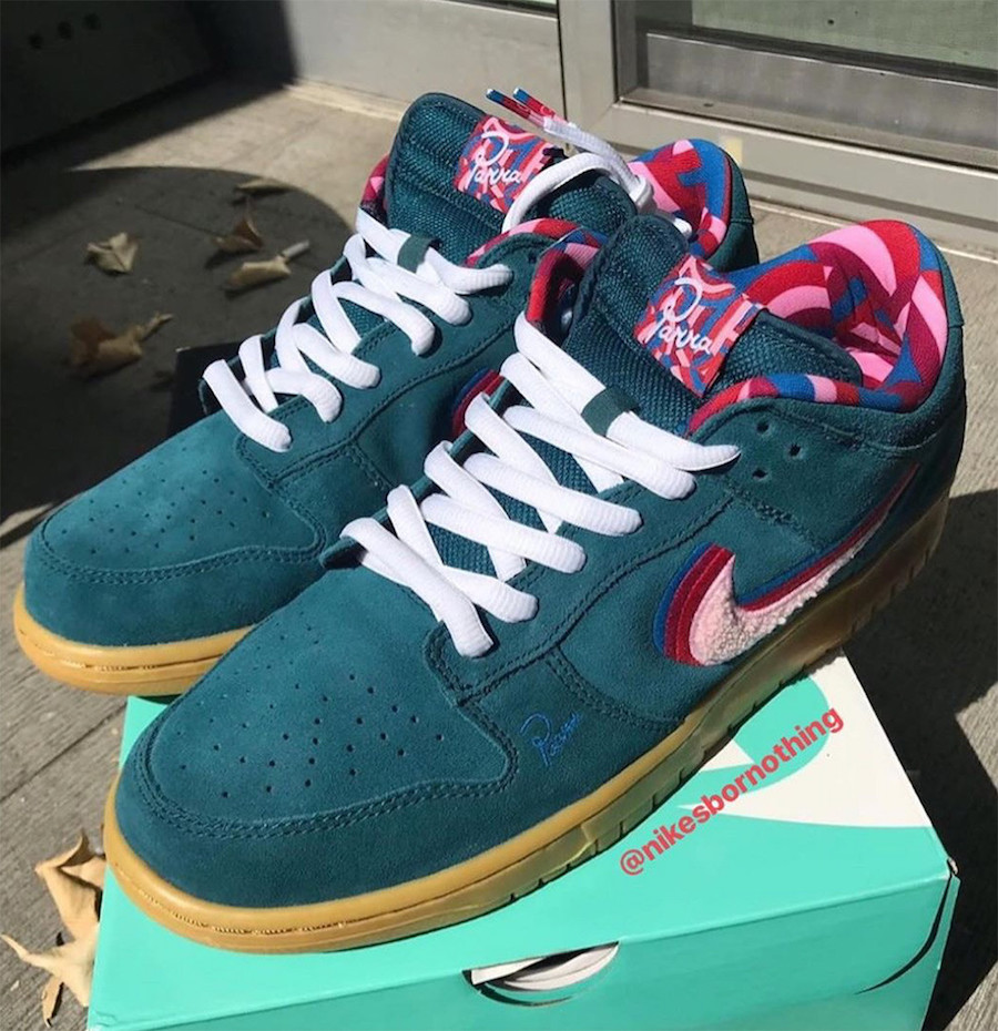 Parra Nike SB Dunk Low Friends and Family CN4504-300 Release Date