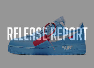 Off White X Nike Air Force 1 Low Colorways Release Dates