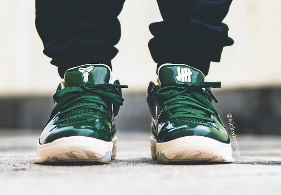 Undefeated Air Force 1 höga sneakers Protro Dark Green Bucks CQ3869-301 Release Date
