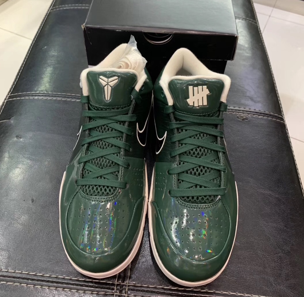 Undefeated Nike Kobe 4 Protro Fir Green CQ3869 301 Release Date 2
