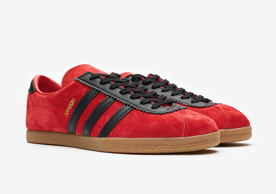 adidas City Series London Red Suede EE5723 Release Date SBD