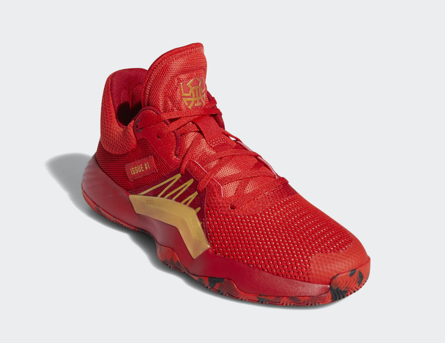 adidas DON Issue 1 Iron Spider EG0490 Release Date - SBD