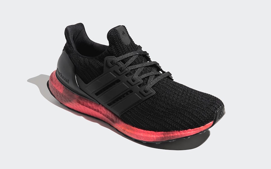 adidas Ultra Boost Black Red FV7282 Release Date