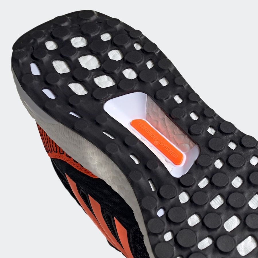 adidas Ultra Boost Black Solar Orange EH1423 Release Date