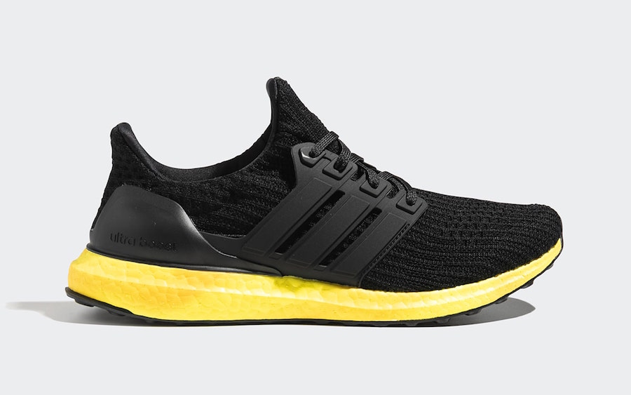 adidas Ultra Boost Black Yellow FV7280 Release Date