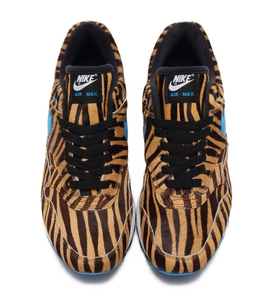 atmos Nike Air Max 1 DLX Animal 3.0 Pack Tiger AQ0928-900 Release Date