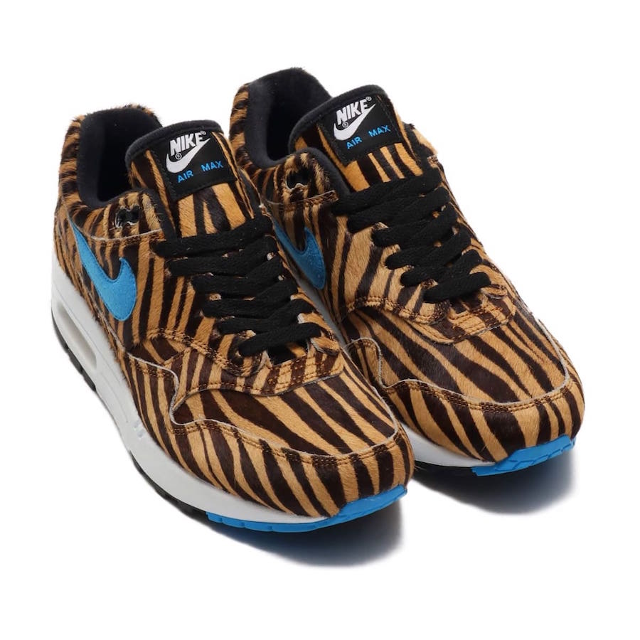 atmos Nike Air Max 1 DLX Animal 3.0 Pack Tiger AQ0928-900 Release Date