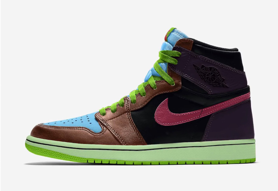 Air Jordan 1 Undefeated Dunk Baroque Brown 555088-201 Release Date