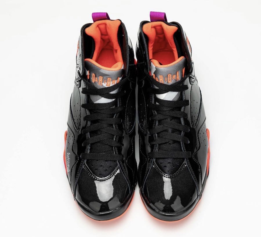 Air Jordan 7 WMNS Black Patent Leather 313358-006 Release Date