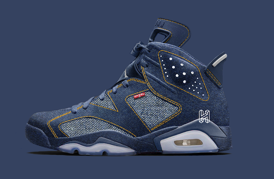 Levi's Air Jordan 6 Release Date - Sneaker Bar Detroit