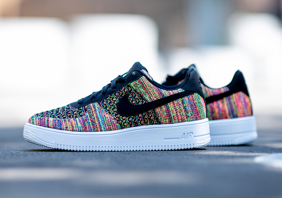 To construct Schedule keep it up Nike Air Force 1 Flyknit 2.0 Multi-Color BV0063-002 Release Date - SBD