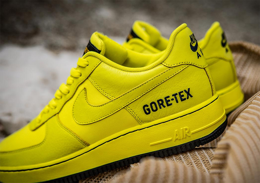 Nike Air Force 1 Low Gore-Tex Yellow Black Release Date