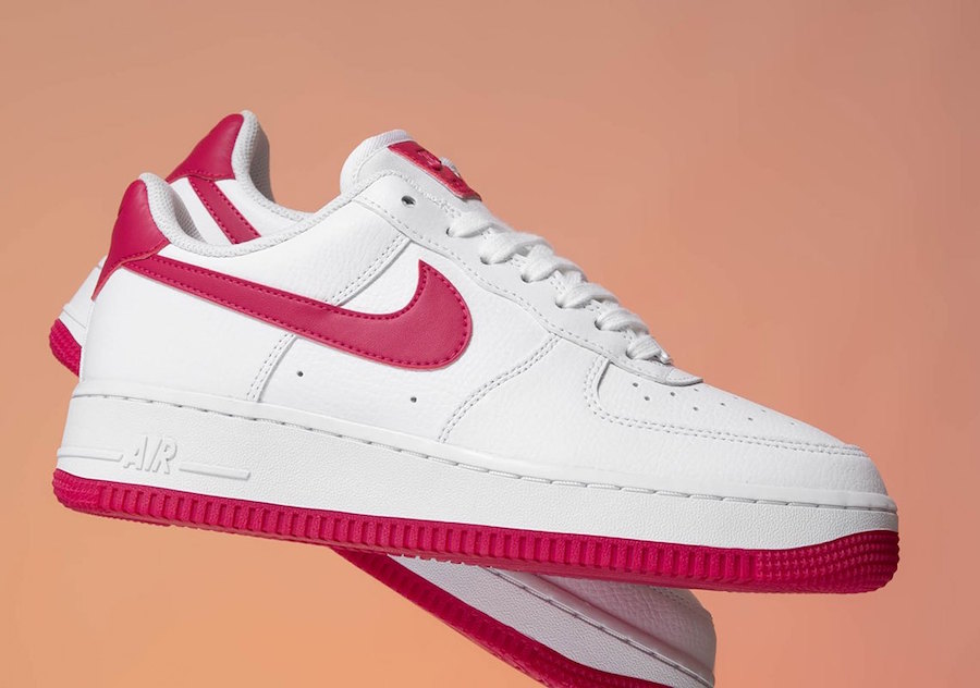 Nike Air Force 1 Wild Cherry Red AH0287-107 Release Date - SBD