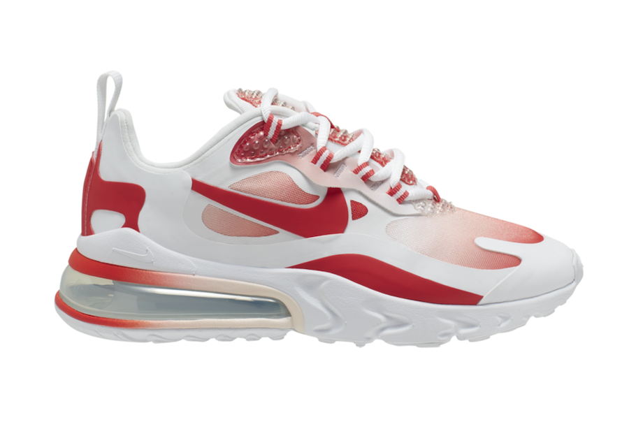 Nike Air Max 270 React Bubble Wrap Red Gradient Av3387 100 Release Date Sbd