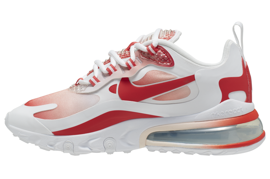 Nike Air Max 270 React Bubble Wrap Red Gradient AV3387-100 Release Date